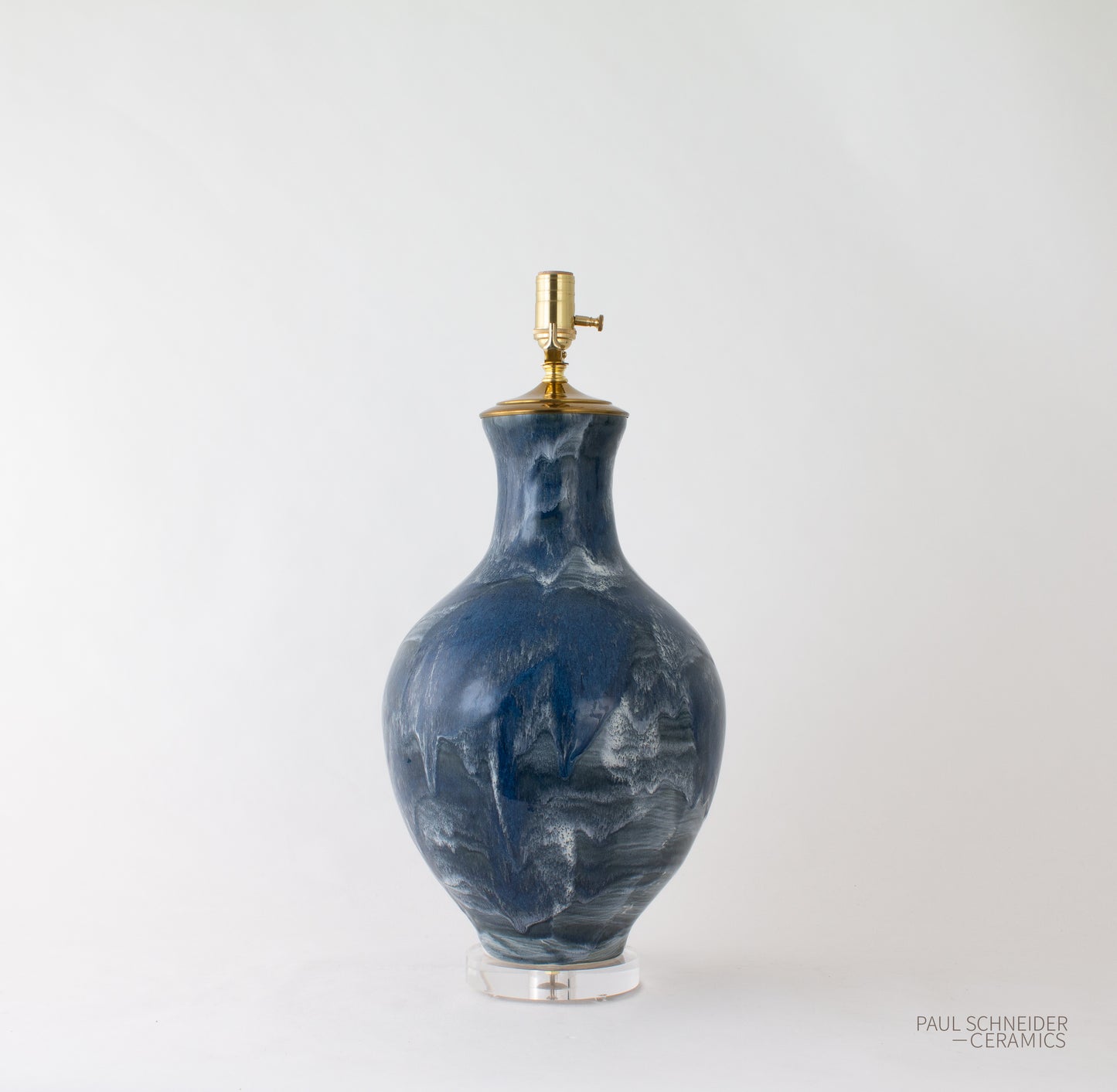 ATHENS Large | Drip Brushed | #6350-M Navy