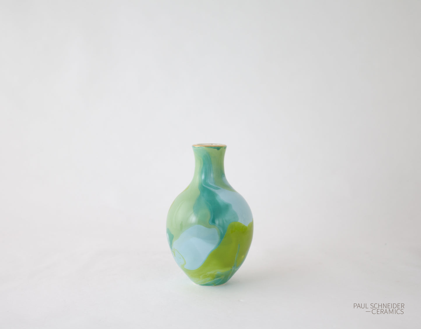 Vase | Athens - Mini | Geode | #G007 + gold lustre