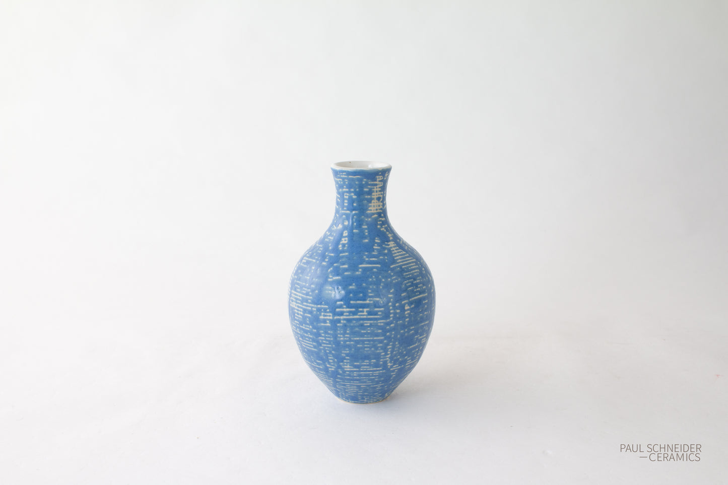 Vase | Athens - Mini | Thatched | Cerulean