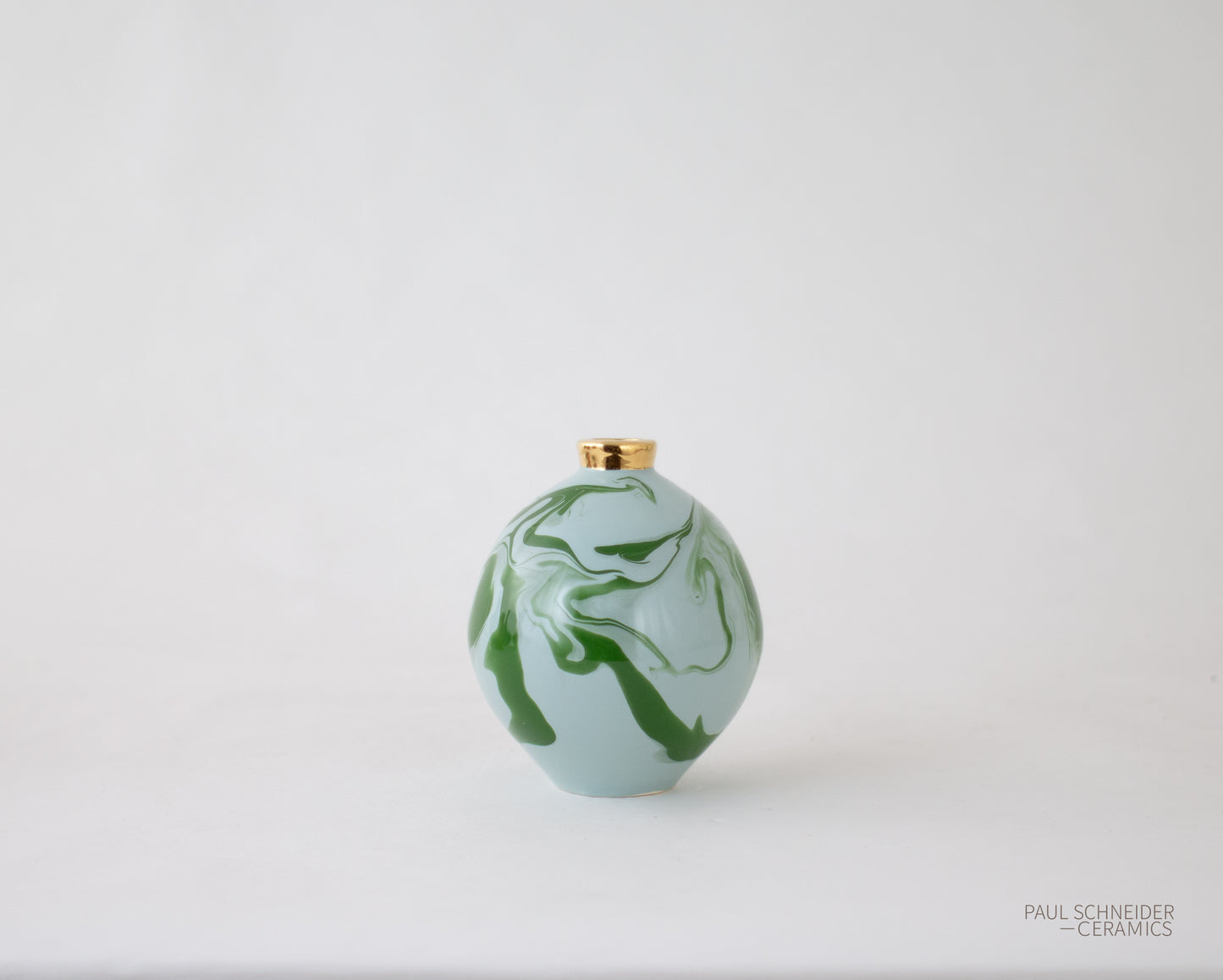 Vase | Maypearl - Mini | Geode | #G063 + gold lustre