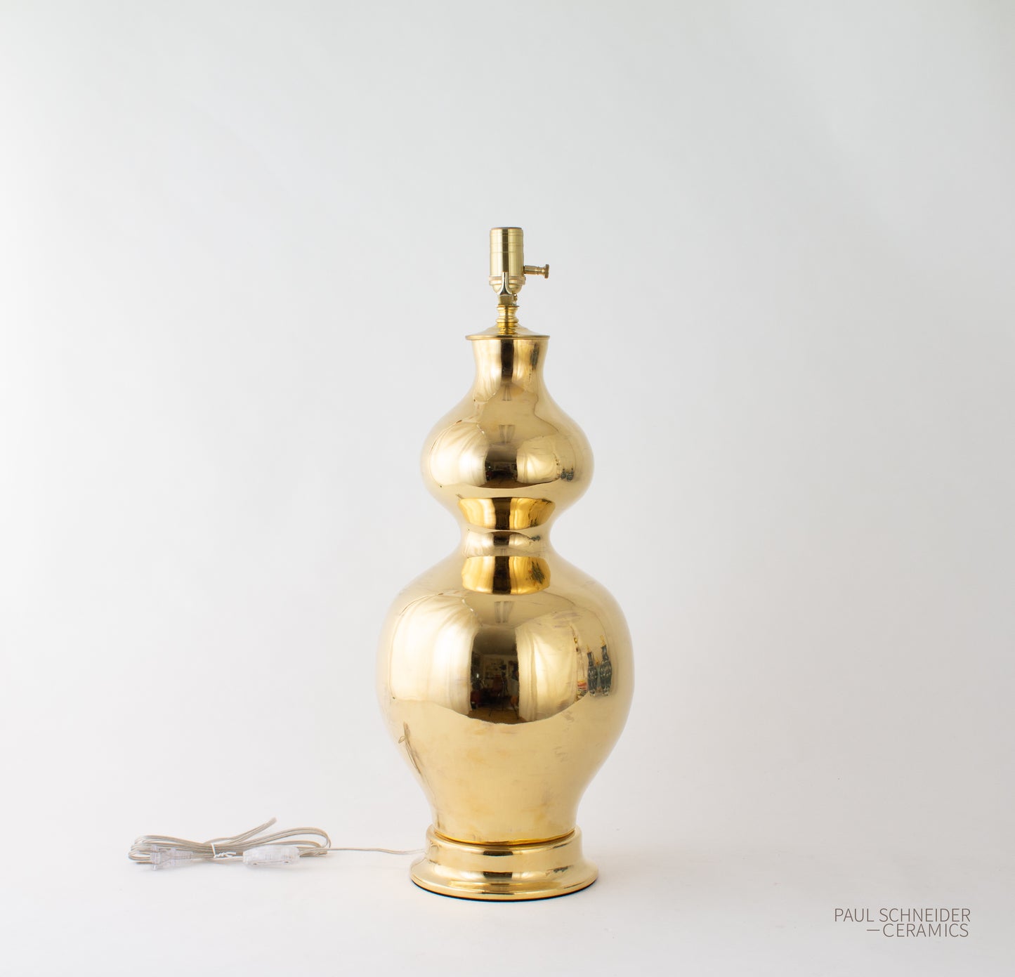 DOUBLE GOURD | Lustre | Gold