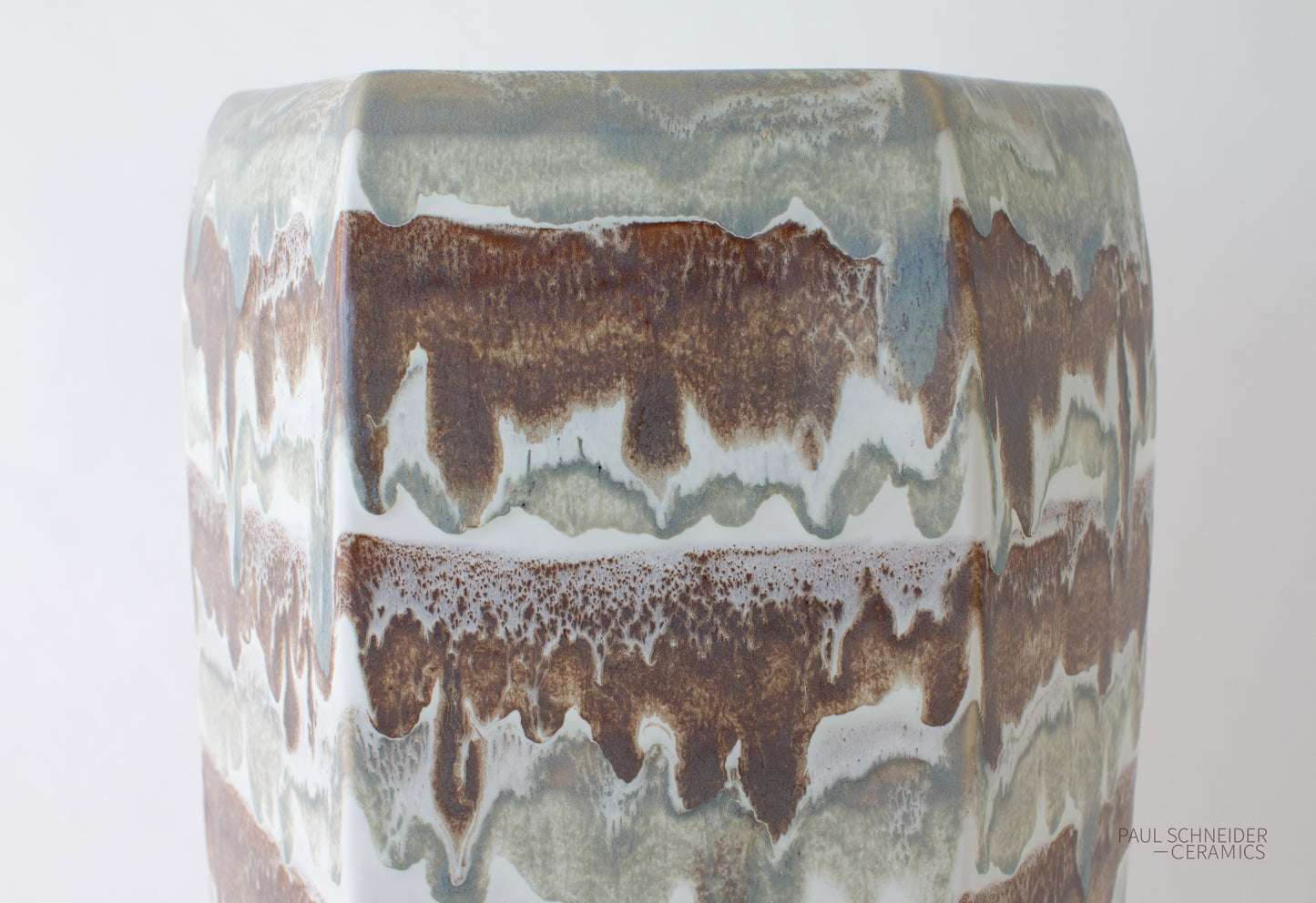 Hexagonal | Drip Banded | #6283-m + #6318-m