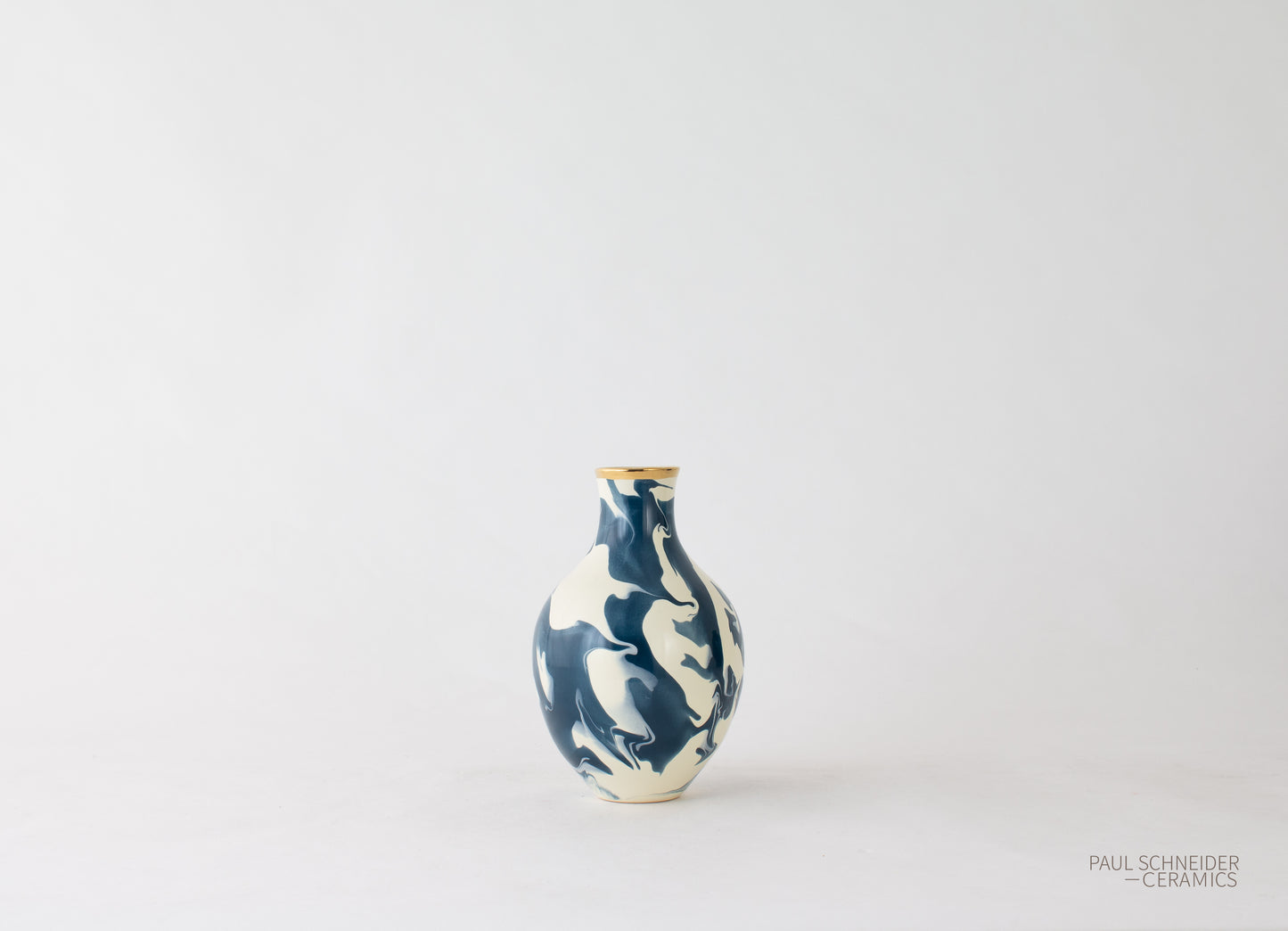 Vase | Athens - Mini | Geode | #025 + gold lustre