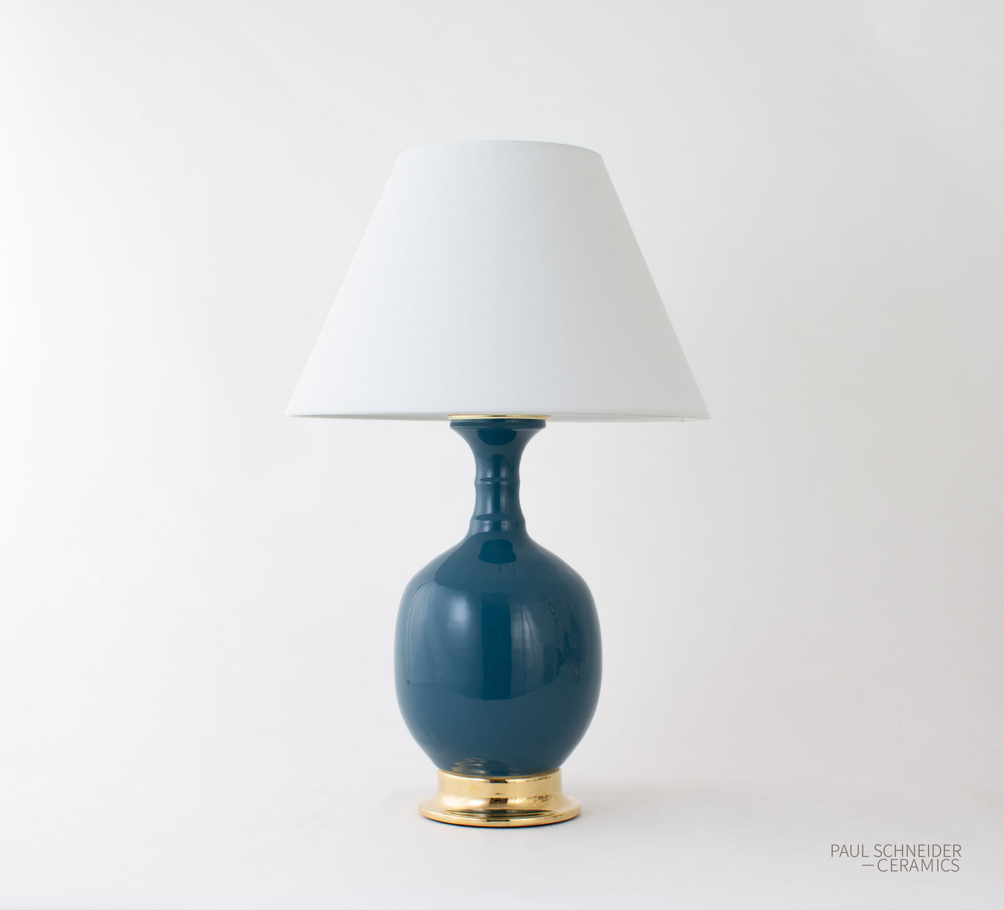 GEORGE | Glossy Solid | #1087-L Teal