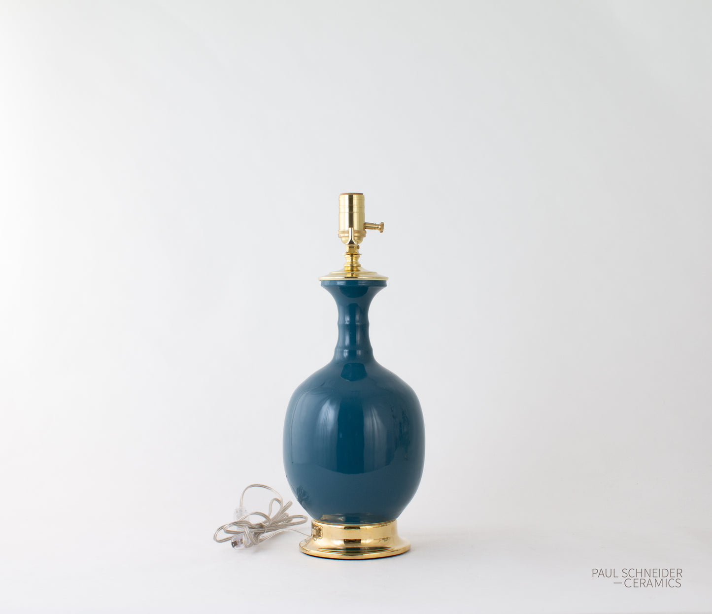 GEORGE | Glossy Solid | #1087-L Teal