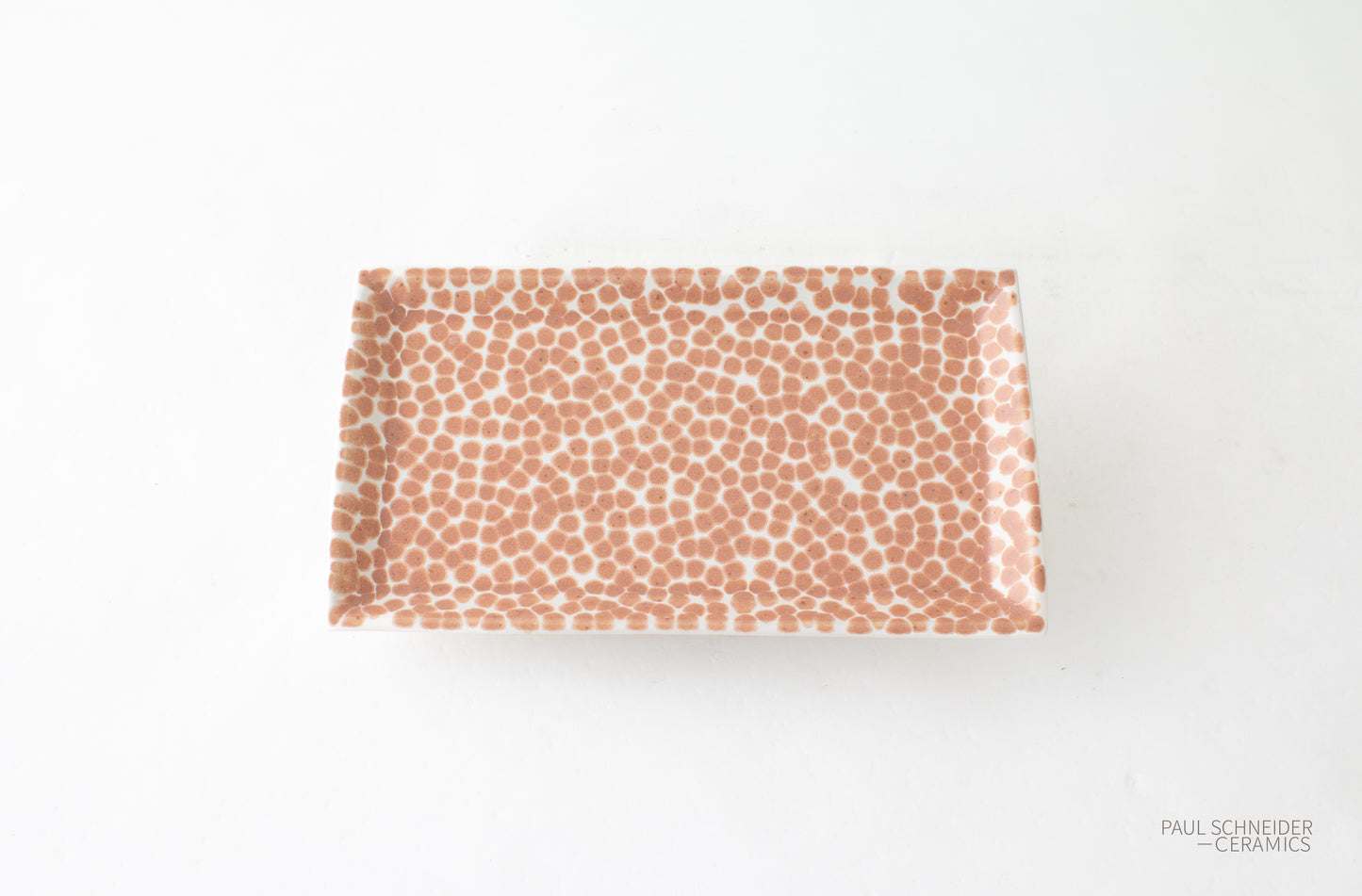 Tray - Rectangle | Dappled | Coral