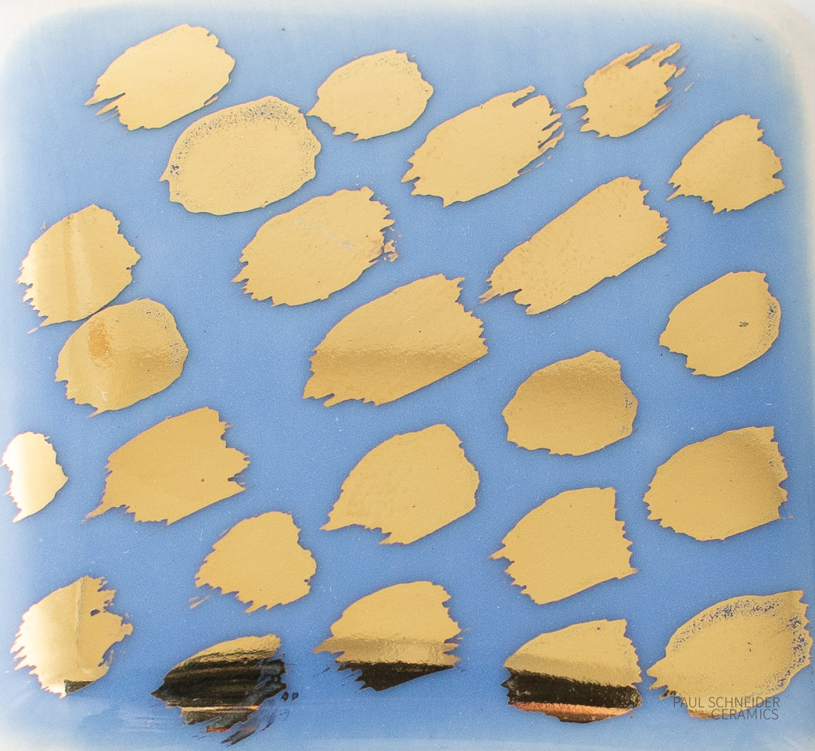 Sample - Lustre / Dappled / Cerulean + Gold