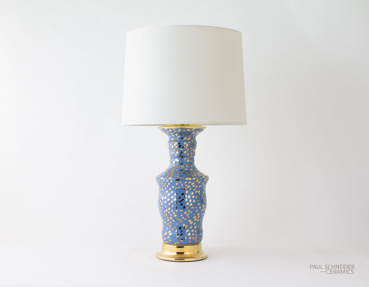 CANYON Small | Dappled | Cerulean + Gold