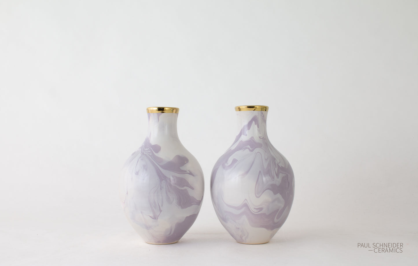 Vase | Athens - Mini | Geode | #033 + gold lustre