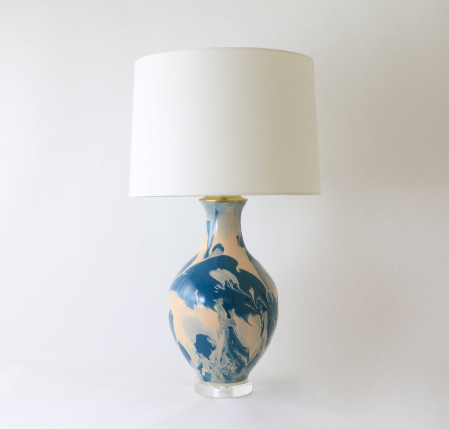 ATHENS | Geode | Teal + Nude - Athens