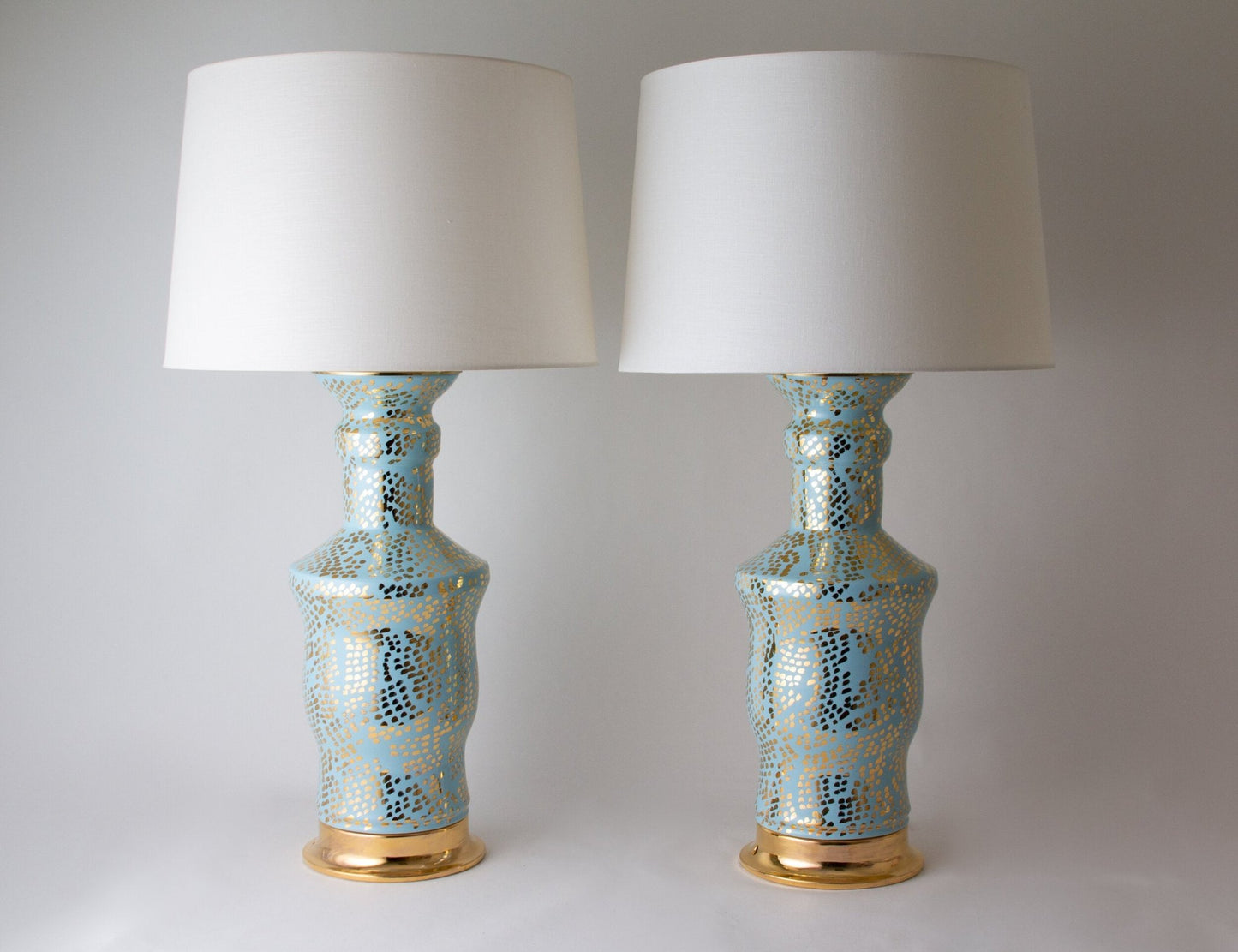 CANYON | Lustre | Dappled | Sky Blue #1054 + Gold Lustre - Canyon