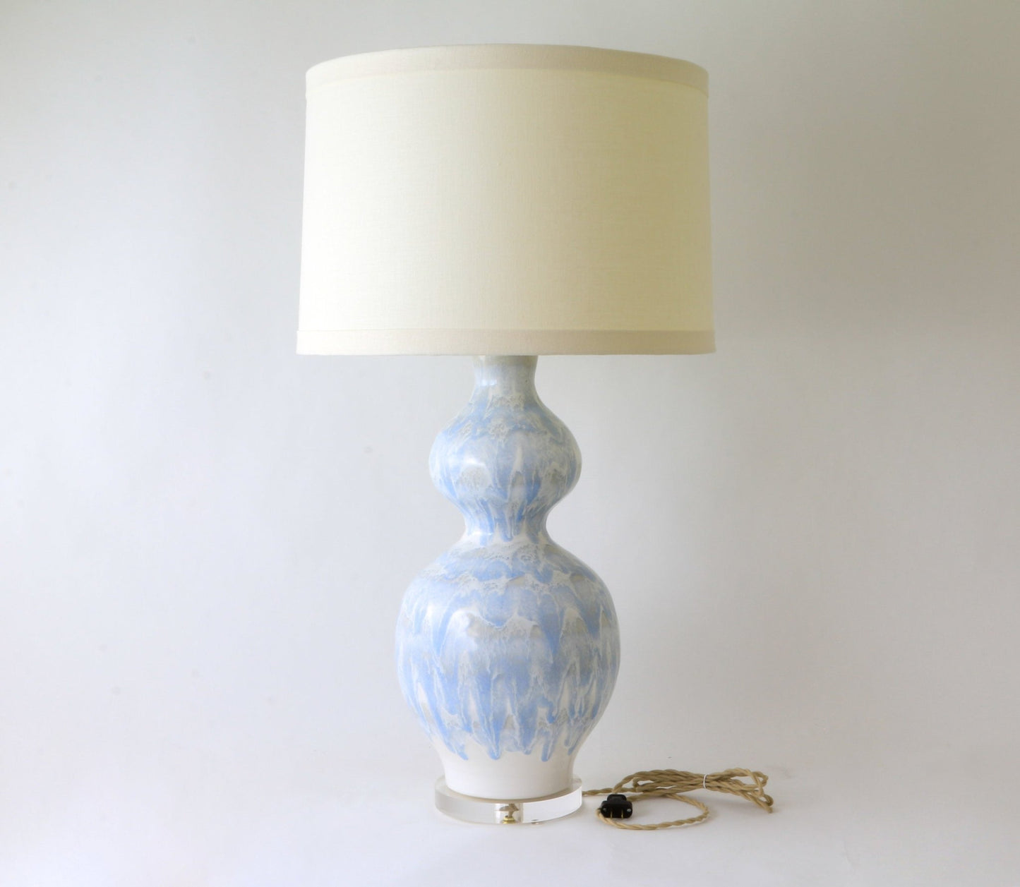 DOUBLE GOURD | Drip Banded | Lt. Powder Blue (#6144) - Double Gourd