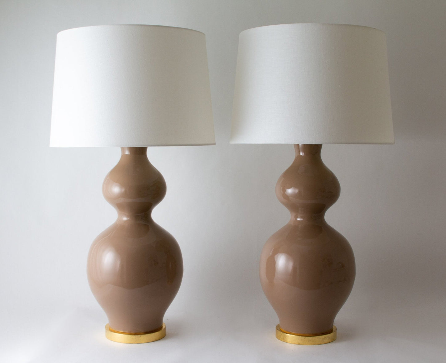 DOUBLE GOURD | Glossy Solid | Cappuccino - Double Gourd