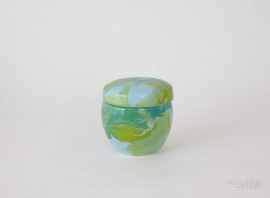 H&G | Jar | Jar #2 | Geode | Aqua Greens - Jars