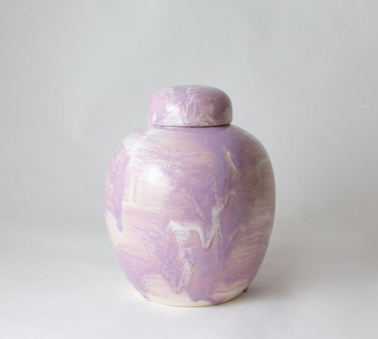 H&G | Jar | Jar #3 | Drip Brushed | #6048 Violet - Jars