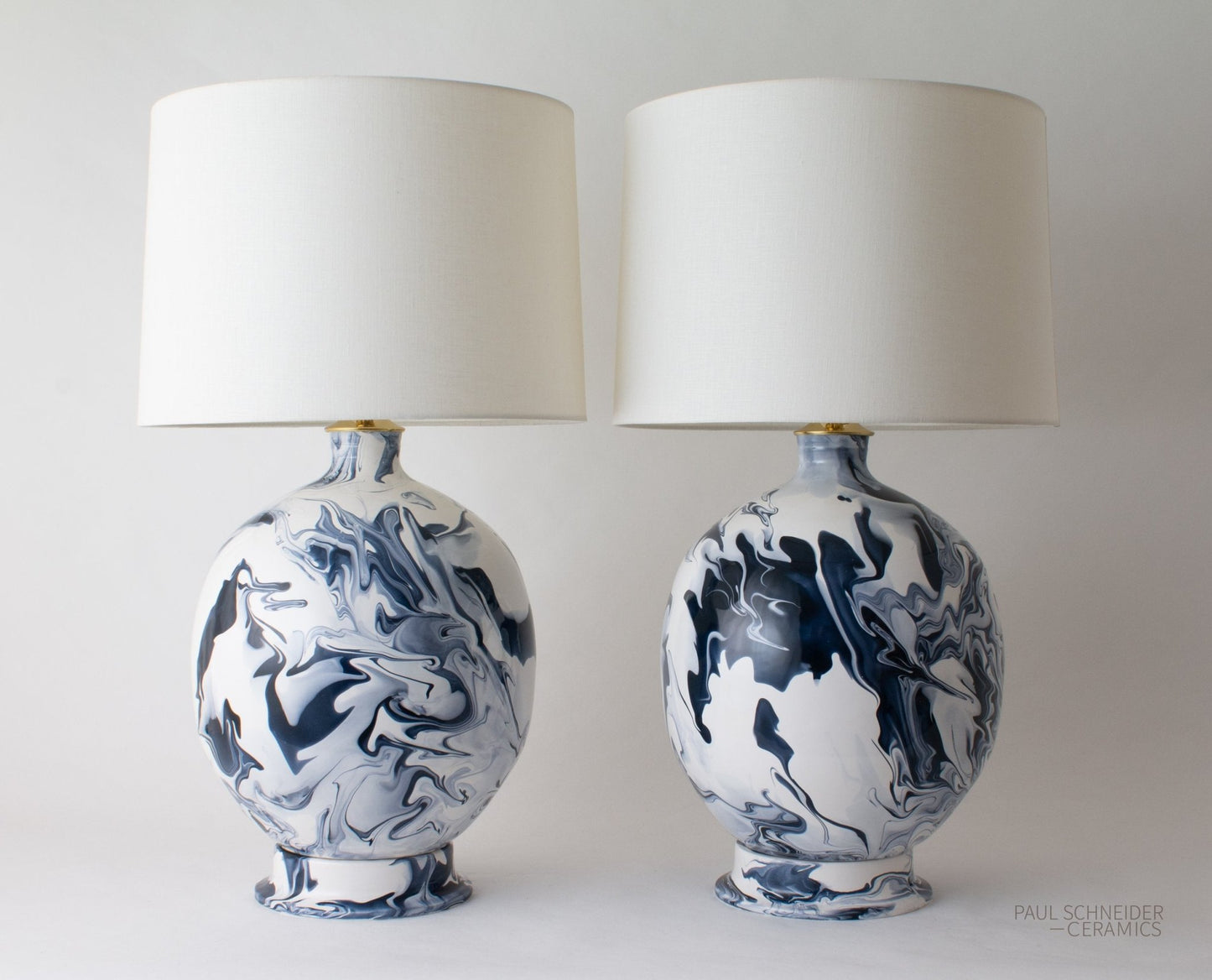 MARFA Round | Geode | Navy-Powder-Ivory (#072) - Marfa Round