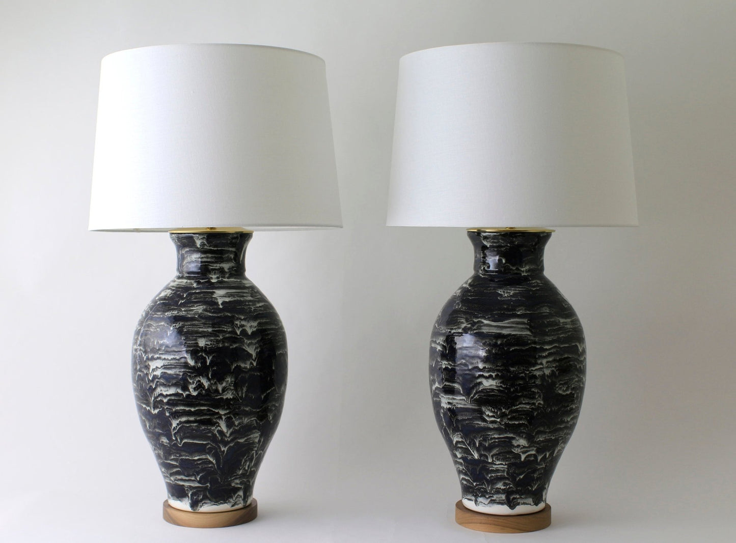 MATAGORDA | Brushstroke | Charcoal Drip - Matagorda