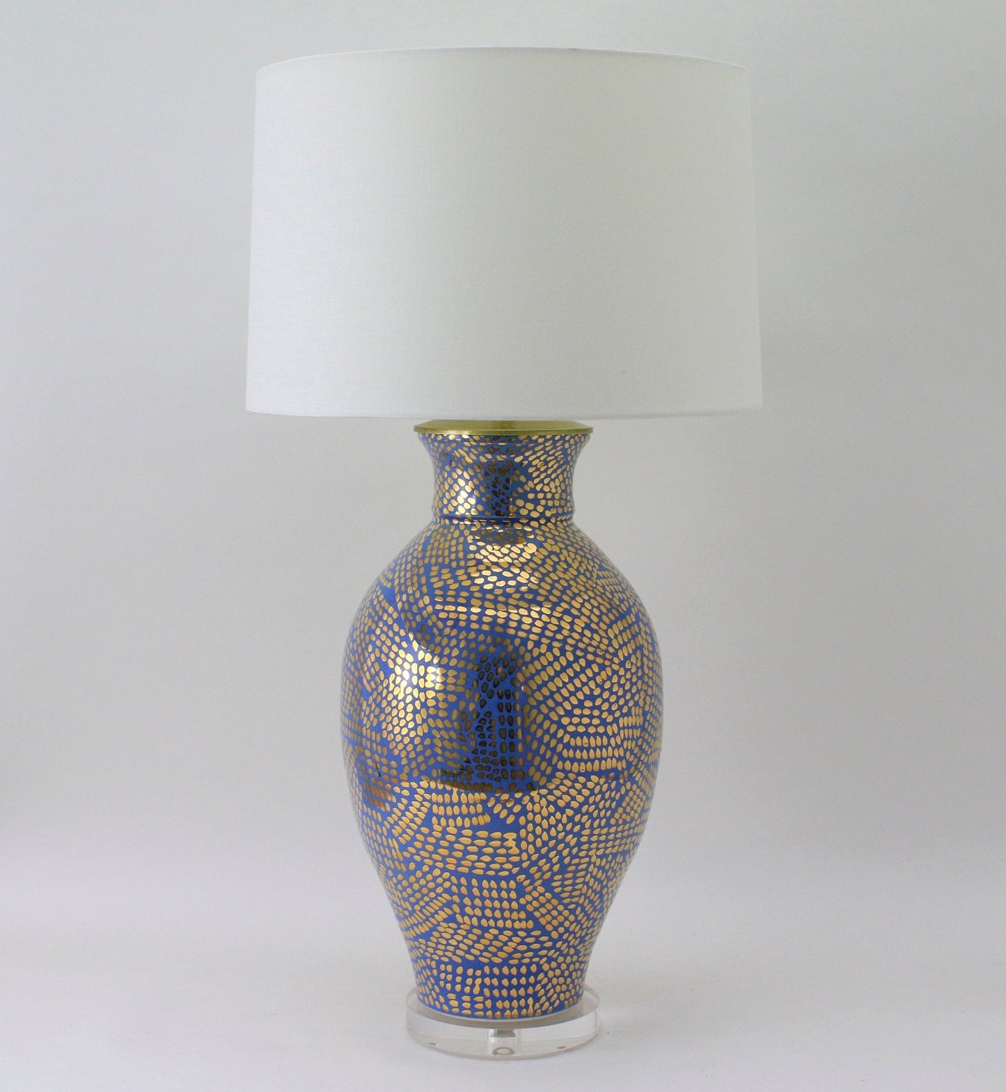 MATAGORDA | Dappled | Cerulean + Gold Lustre - Matagorda