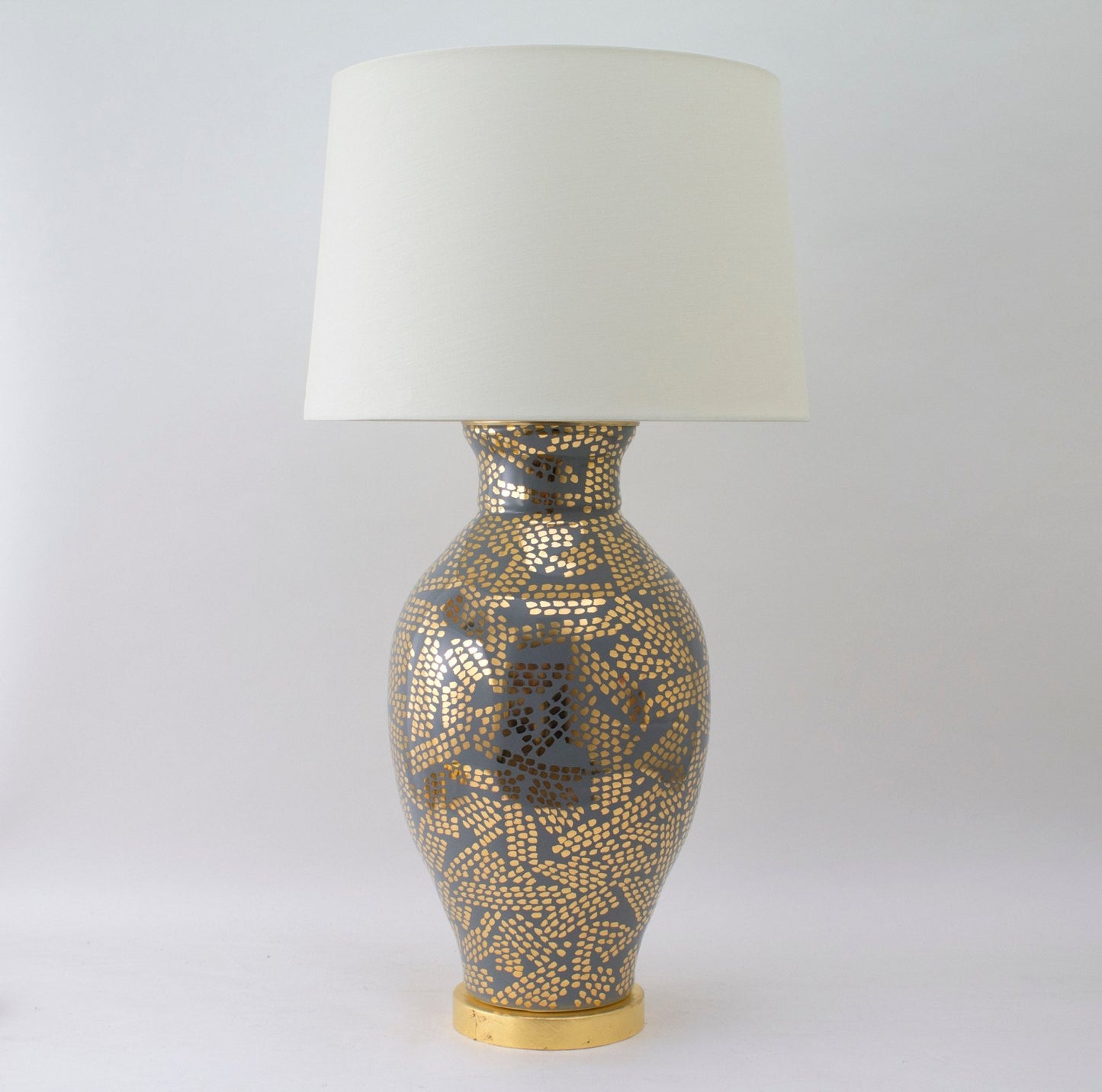 MATAGORDA | Dappled | Grey + Gold Lustre - Matagorda
