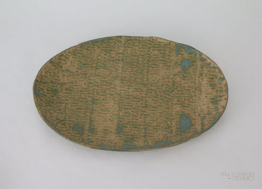 Platter - Oval | Thatched | 1528-L - Platter - Oval