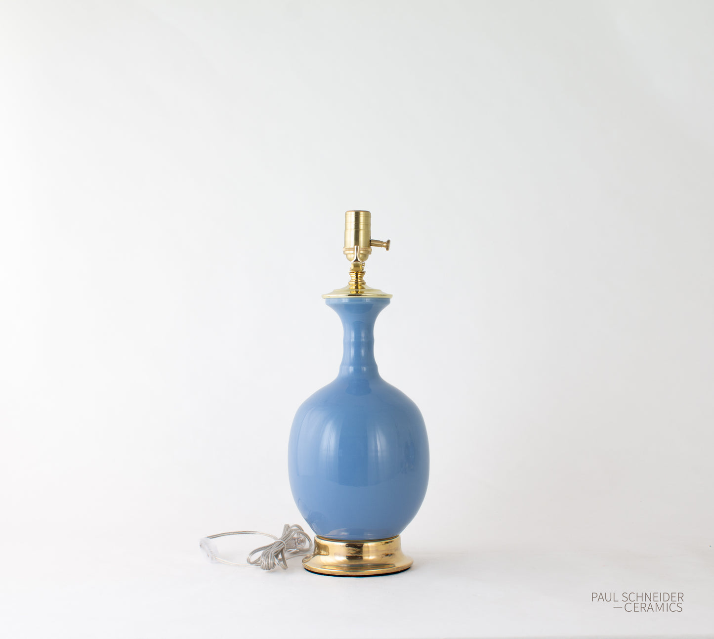 GEORGE | Glossy Solid | Cerulean