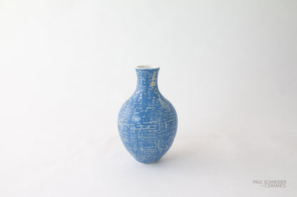 Vase | Athens - Mini | Thatched | Cerulean