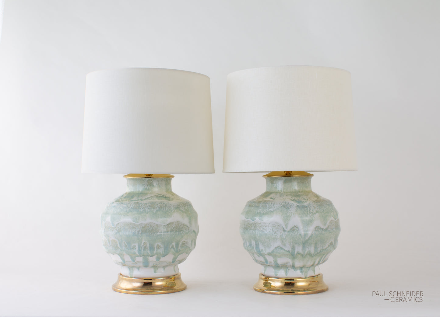 BRENHAM | Drip Banded | Celadon