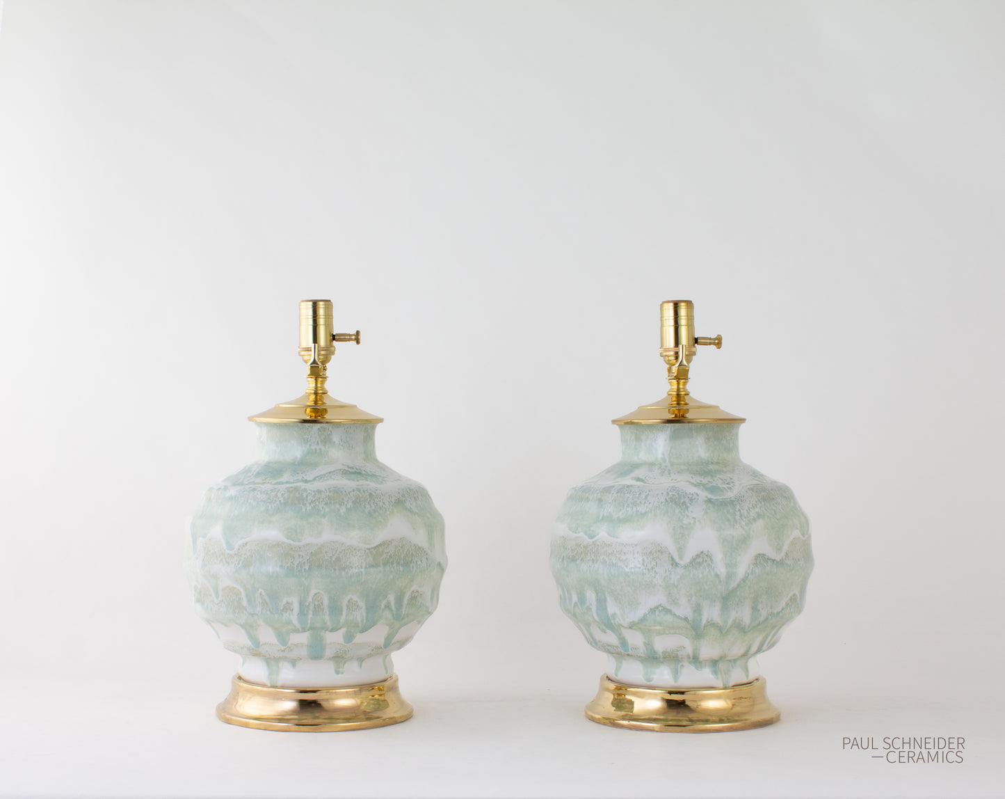 BRENHAM | Drip Banded | Celadon