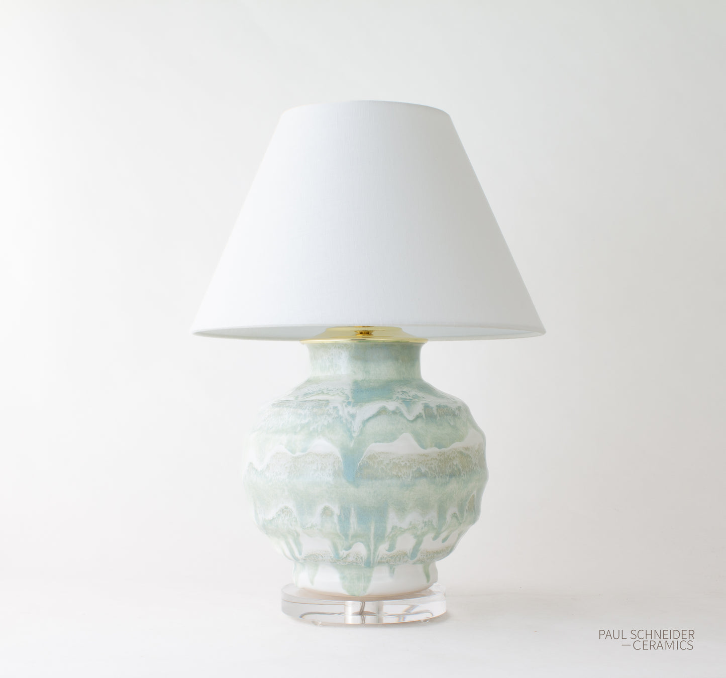 BRENHAM | Drip Banded | Celadon