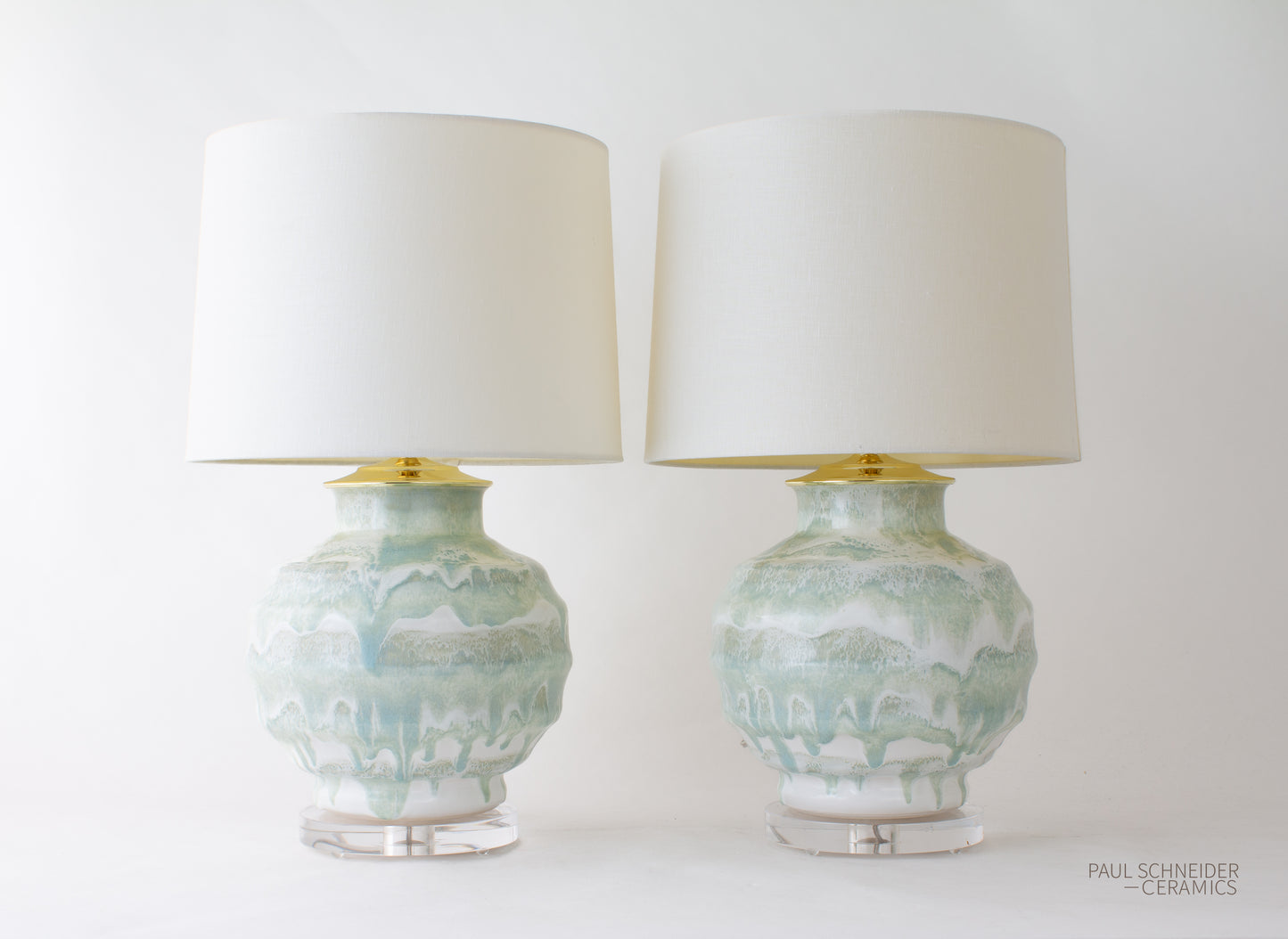 BRENHAM | Drip Banded | Celadon
