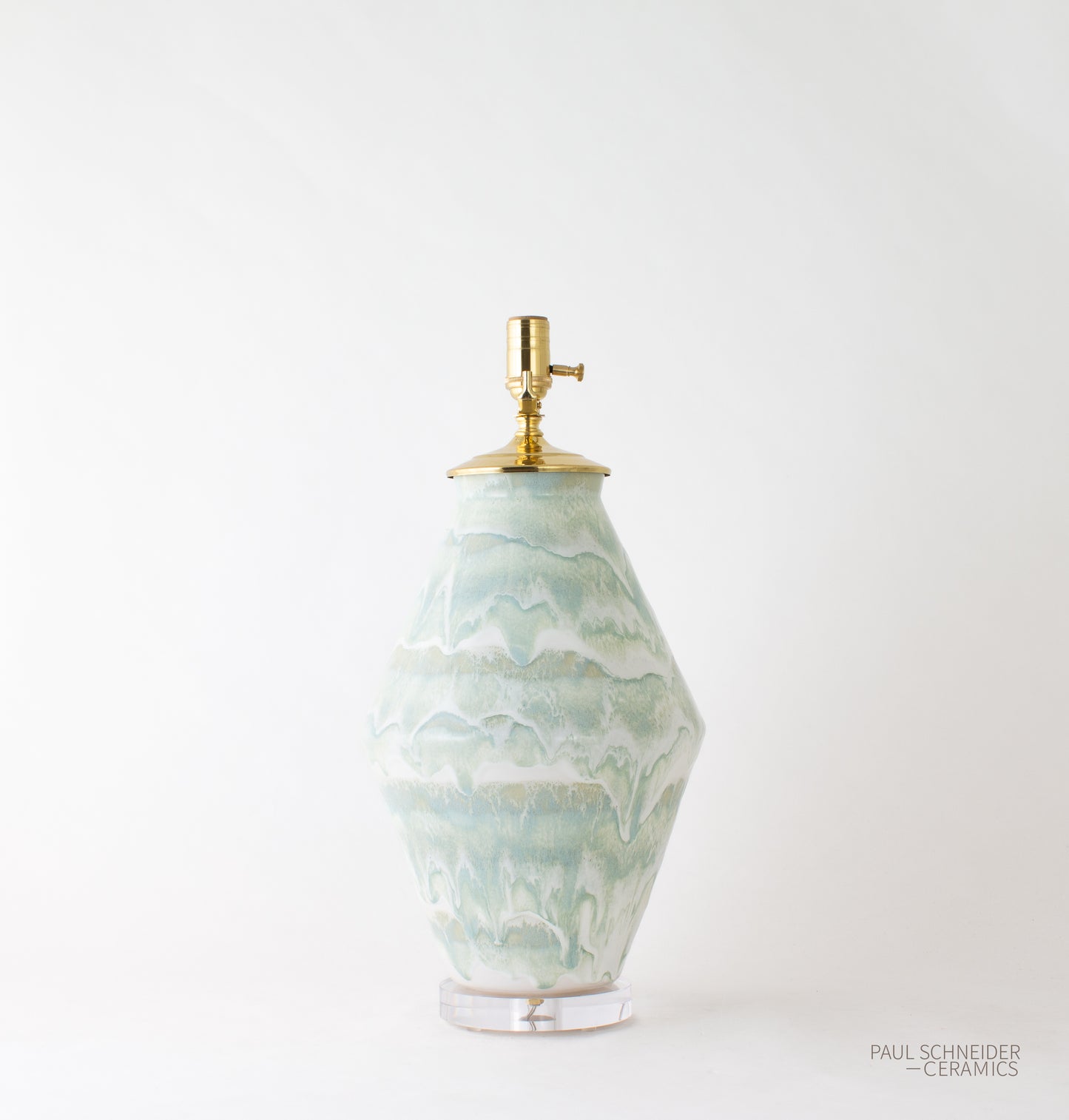 BRINKLEY | Drip Banded | Celadon