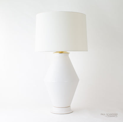 BRINKLEY | Glossy Solid | White