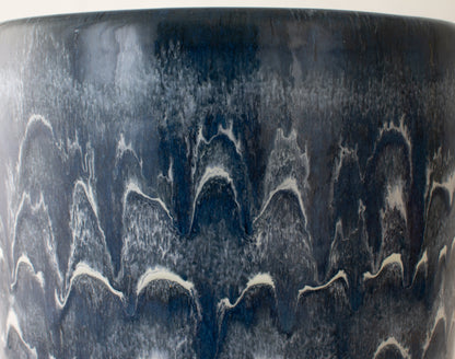 Cylindrical | Drip Banded | Navy