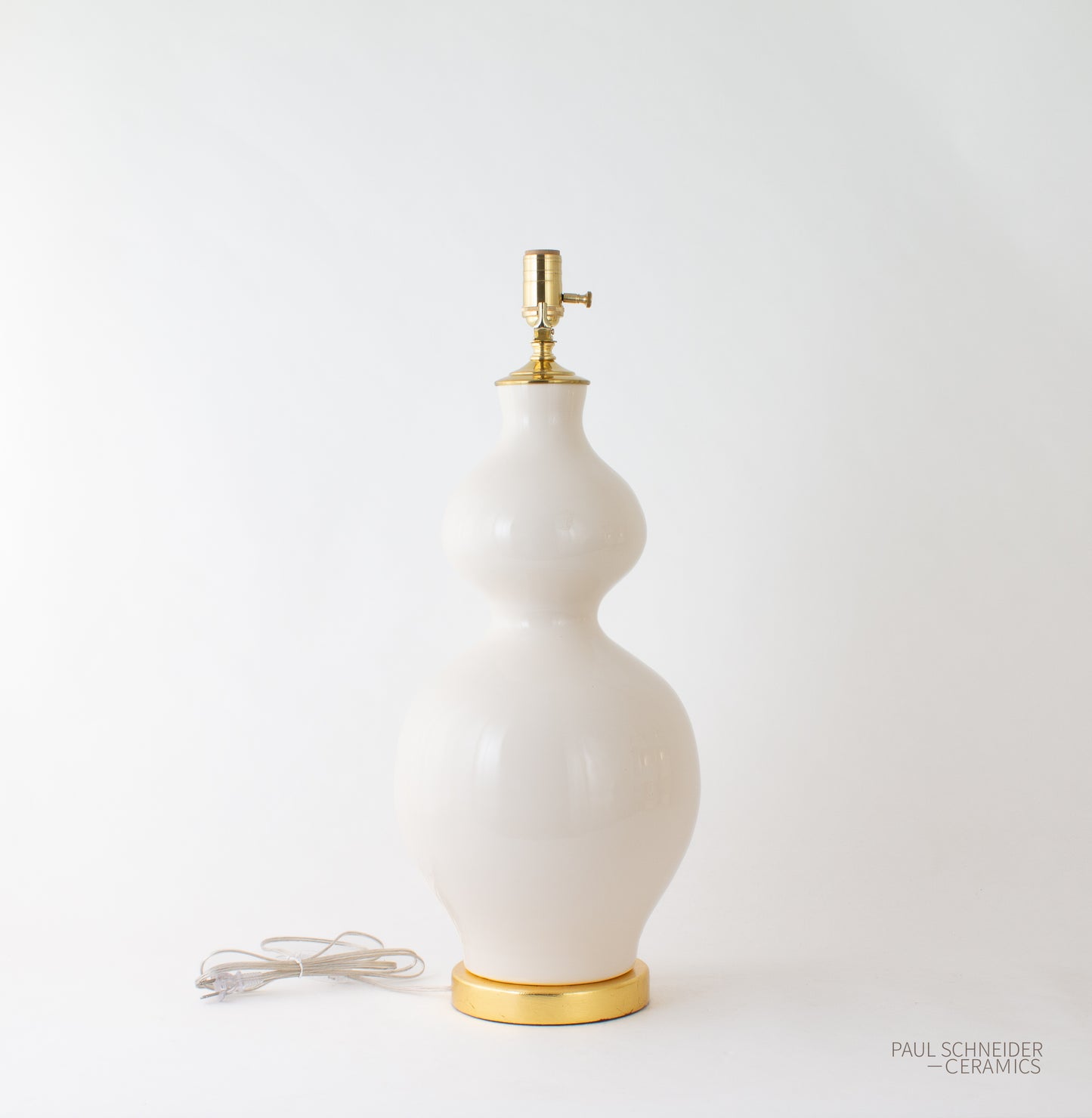 DOUBLE GOURD | Glossy Solid | #1586-L Linen