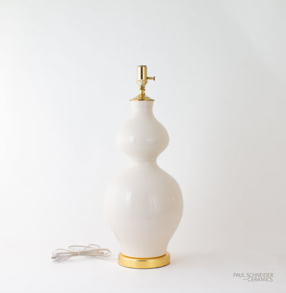 DOUBLE GOURD | Glossy Solid | #1586-L Linen