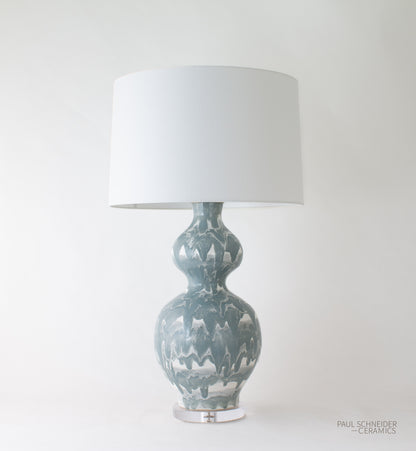 DOUBLE GOURD | Drip Banded | #6168-M Grey