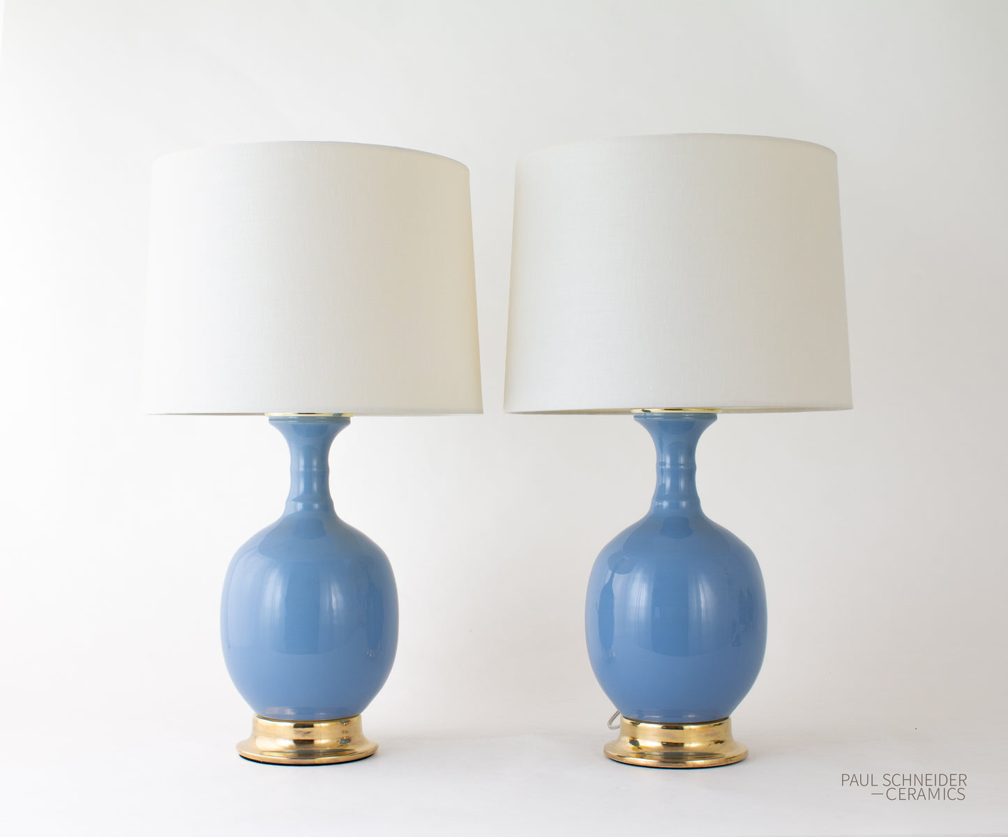 GEORGE | Glossy Solid | Cerulean