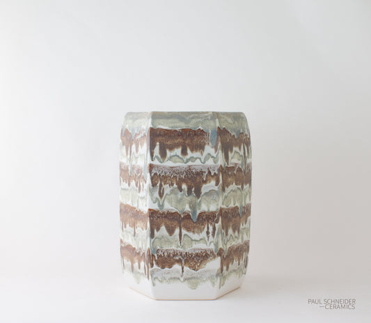 Hexagonal | Drip Banded | #6283-m + #6318-m