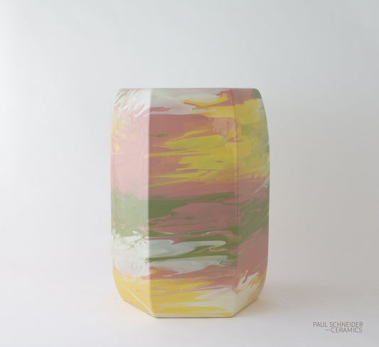 Hexagonal | Geode | Ivory+Sage+1568+1561