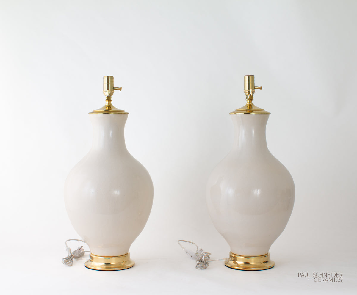 ATHENS Large | Crackle | Ivory