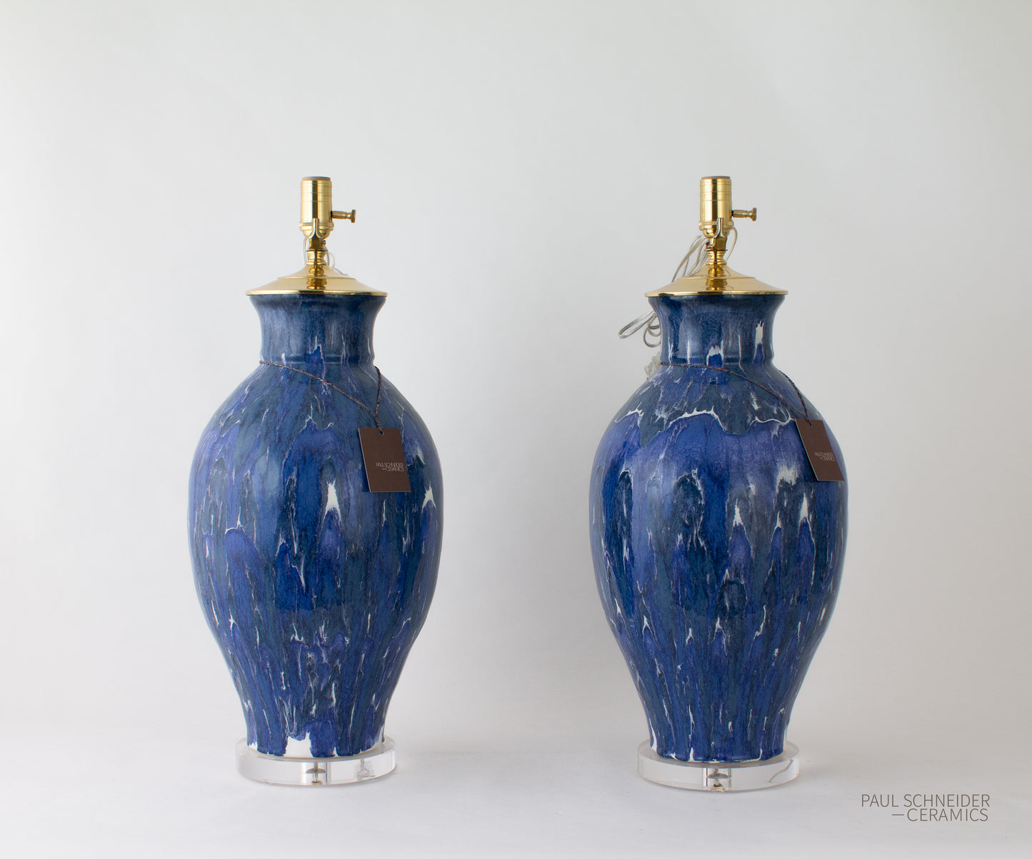 MATAGORDA | Drip Banded | Blues (Pair)