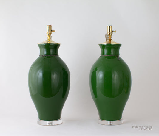 MATAGORDA | Glossy Solid | Green (Pair)