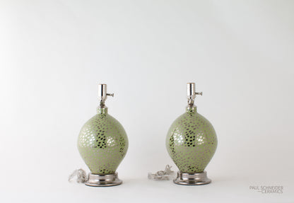 MAYPEARL | Dappled | Sage + Platinum Lustre