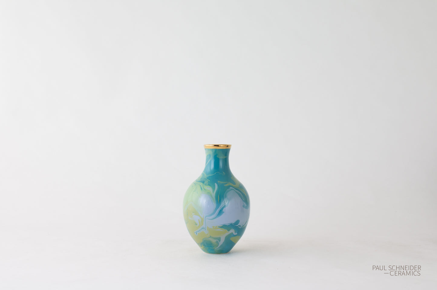 Vase | Athens - Mini | Geode | #117 + gold lustre