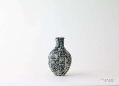 Vase | Athens - Mini | Thatched | Navy