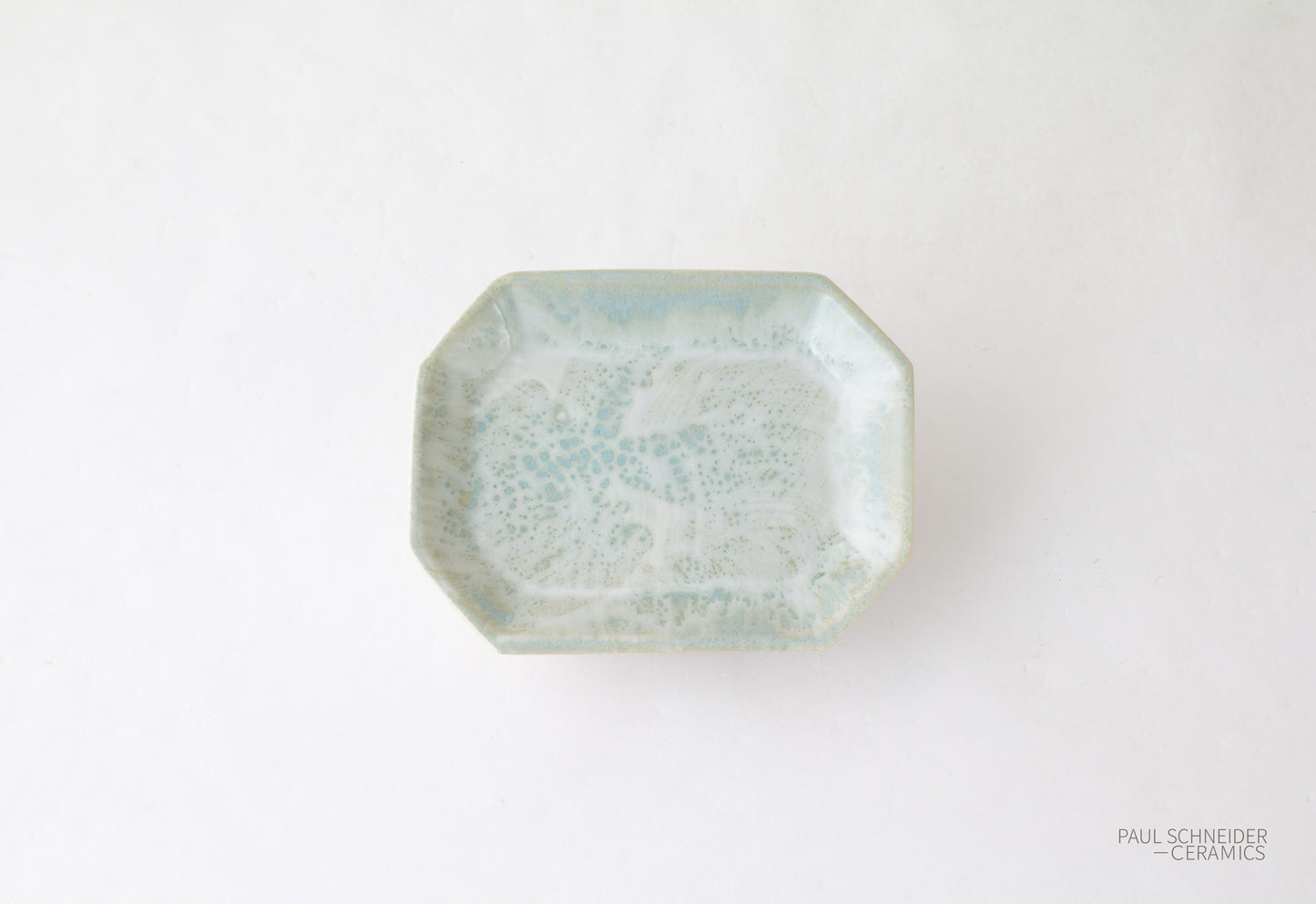 Tray | Mini | Drip Brushed | Celadon