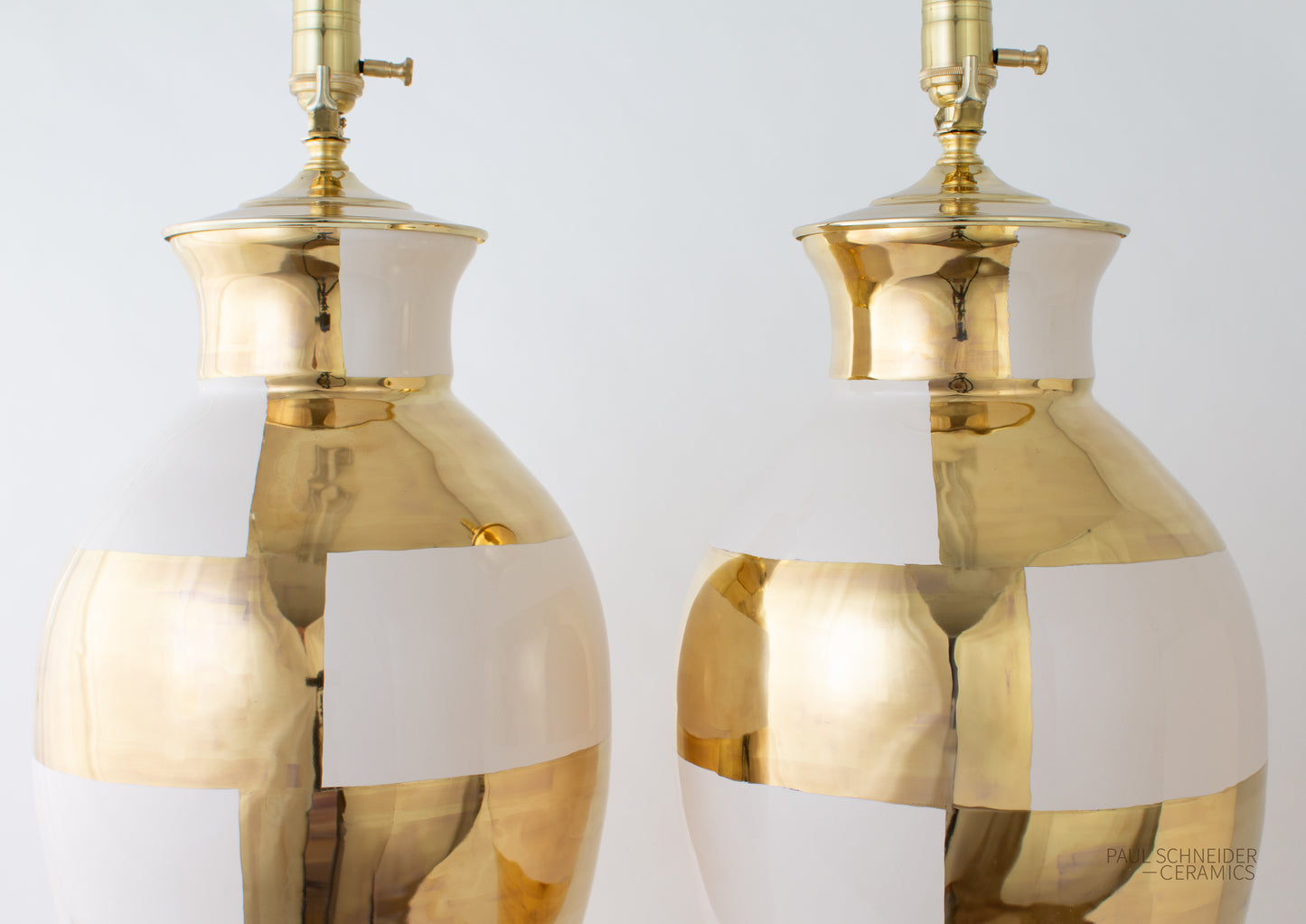 MATAGORDA | Concentric Banded | Linen + Gold Lustre