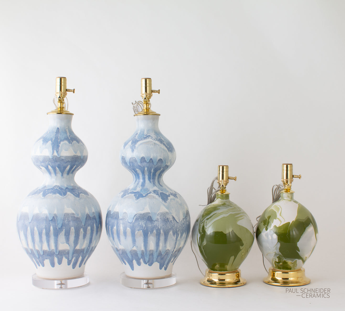 DOUBLE GOURD | Drip Banded | #6144-M + #6145-M