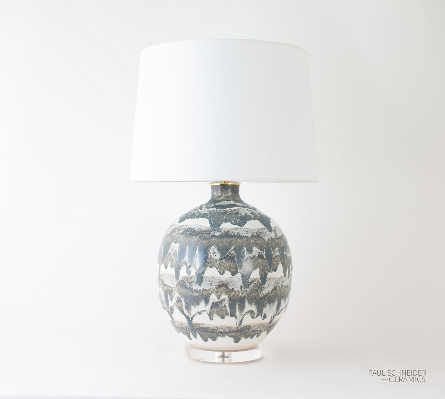 MARFA Round | Drip Banded | #6185-m