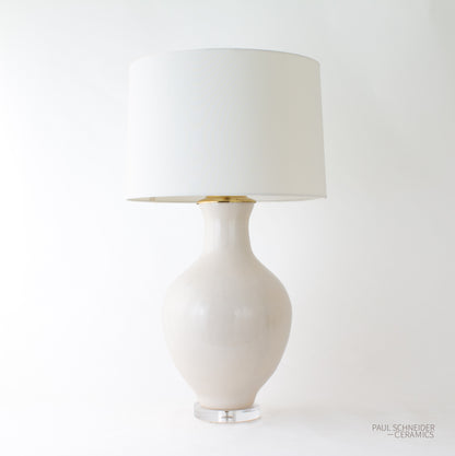 ATHENS Large | Crackle | Ivory (Pair)